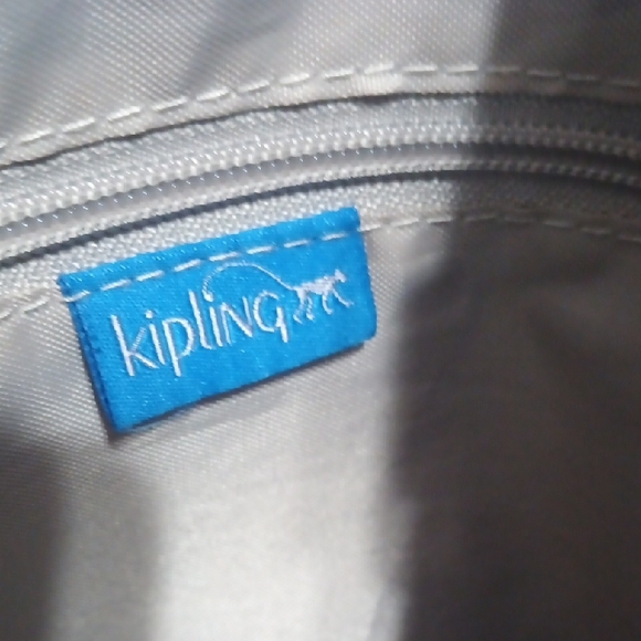 Kipling Vibrant Blue Tote Bag - Picture 8 of 16